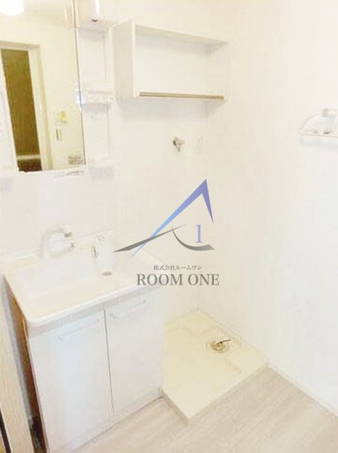 洗面設備　洗面台です。