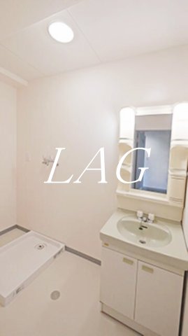 洗面設備　洗面台です。