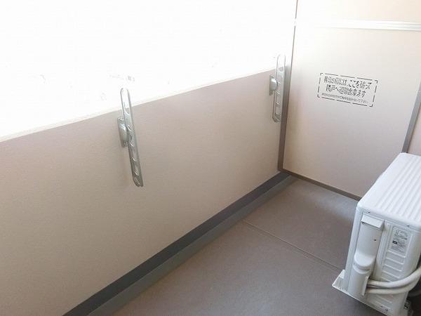 バルコニー　日当たり良好！