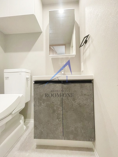 洗面設備　洗面台です。