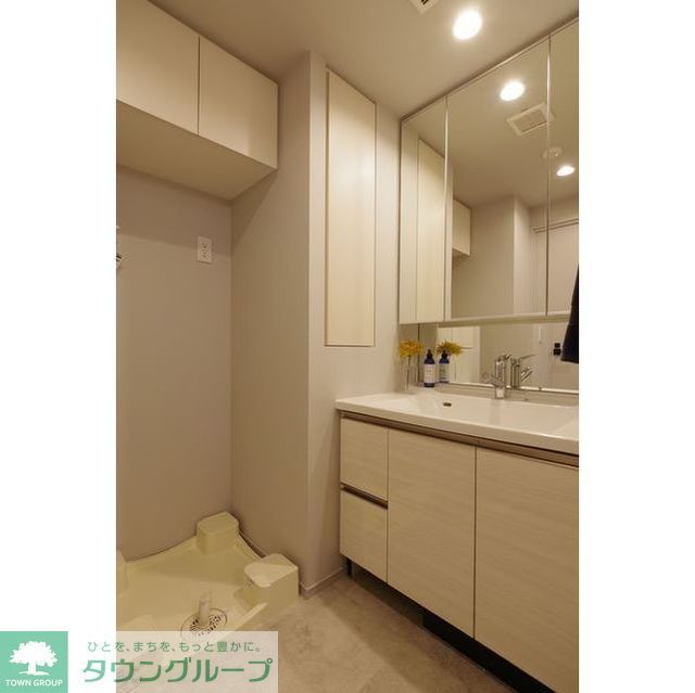 洗面設備　家具/調度品に関しては配置例を示したものであり、実際の賃貸…