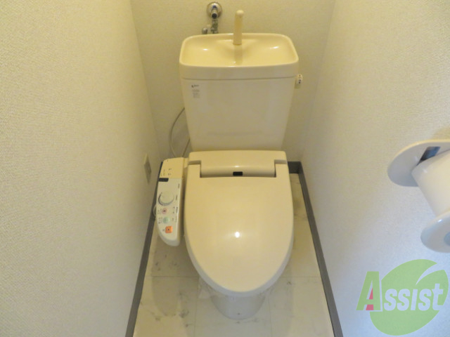 トイレ　トイレはウォシュレット付きなので嬉しいですね