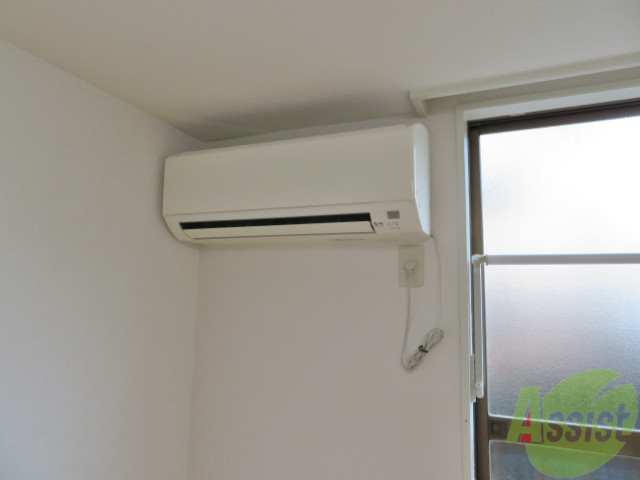 その他設備　エアコンがあれば暑い日が続いても快適に過ごせますね。