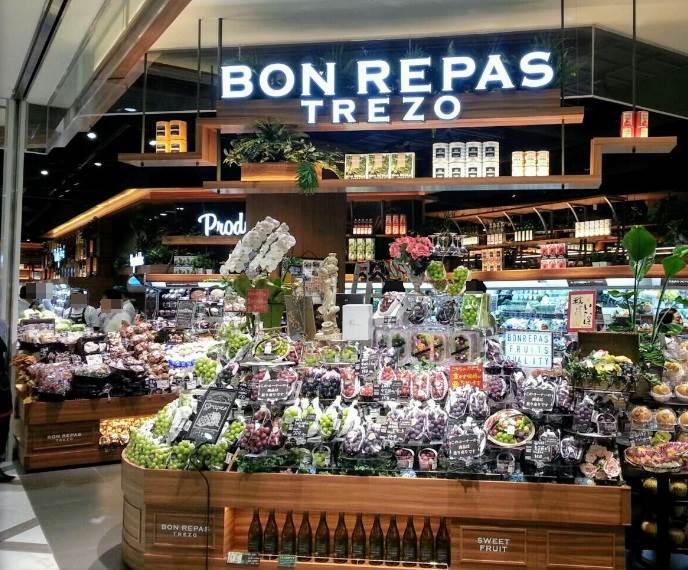 スーパー　ボンラパスTREZO（スーパー）まで415m