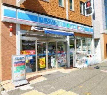 コンビニ　ローソン市谷仲之町店（コンビニ）まで80m