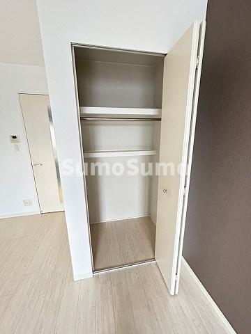 収納　たっぷりとした収納スペースです