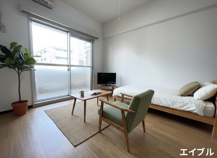 居室・リビング　家具はCGです