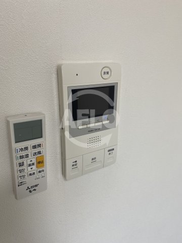 セキュリティ　グランディール壹番館　モニター付きインターホン