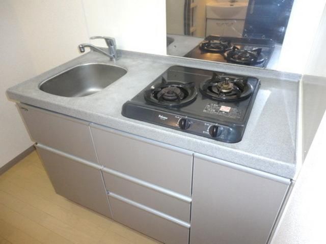 キッチン　★２口ガスシステムキッチン★