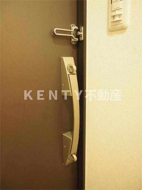 セキュリティ　玄関です