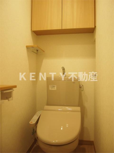 トイレ　ゆったりとした空間のトイレです