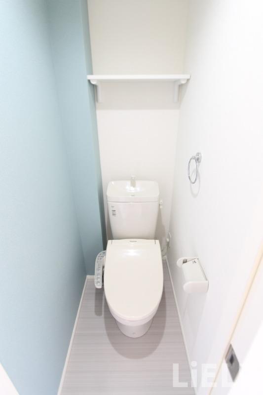 トイレ　同シリーズ物件のモデルルームになります