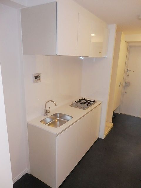 キッチン　コンロ２口システムキッチン