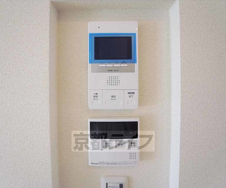 セキュリティ　急な来客も安心ですね