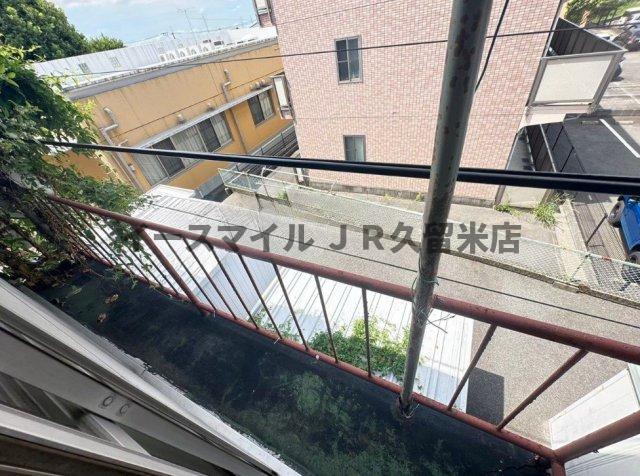バルコニー　広々としたバルコニーです