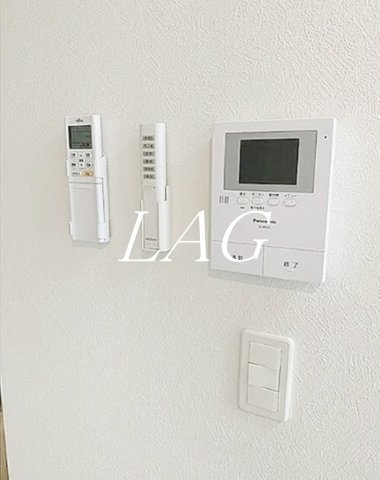 セキュリティ　モニター付きインターフォンです。