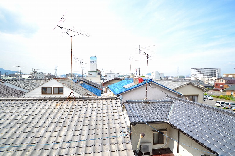 眺望　お問合せはシティホーム海田センター　082-821-2227