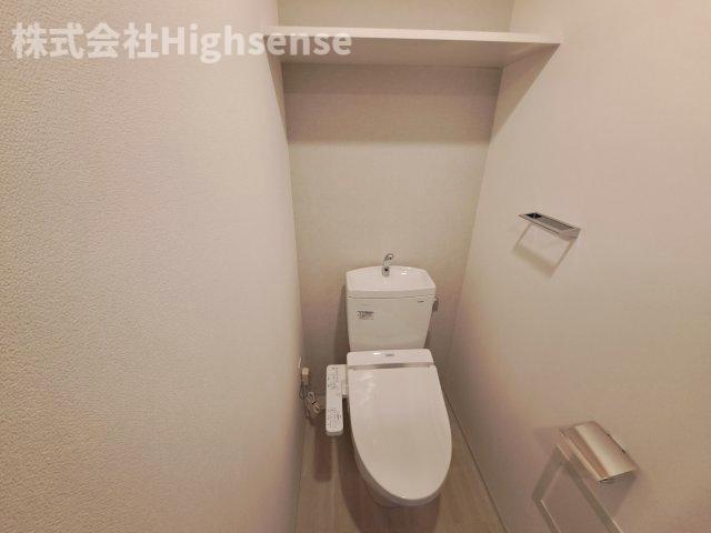 トイレ　ゆったりとした空間のトイレです