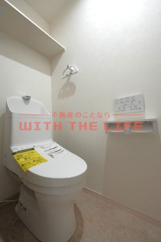 トイレ　ゆったりとした空間のトイレです