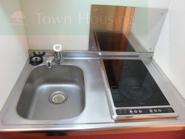 キッチン　二口電気コンロ