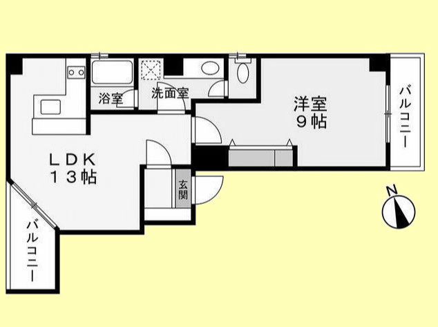 CSヒルズの間取り写真