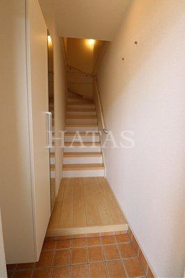 玄関　同物件別部屋です。