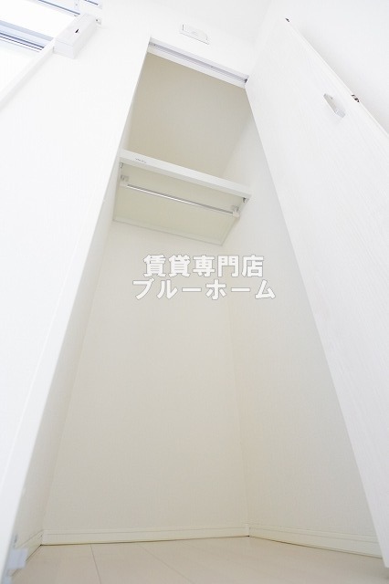 収納　ロングコートも収納できます！