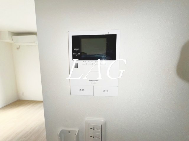 セキュリティ　モニター付インターホンです。