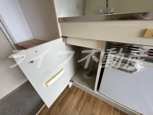 収納　ちょっとした収納スペースも充実しています