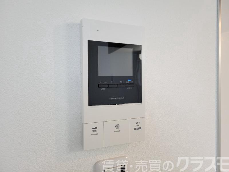 セキュリティ　来訪者が確認できるモニターホン♪