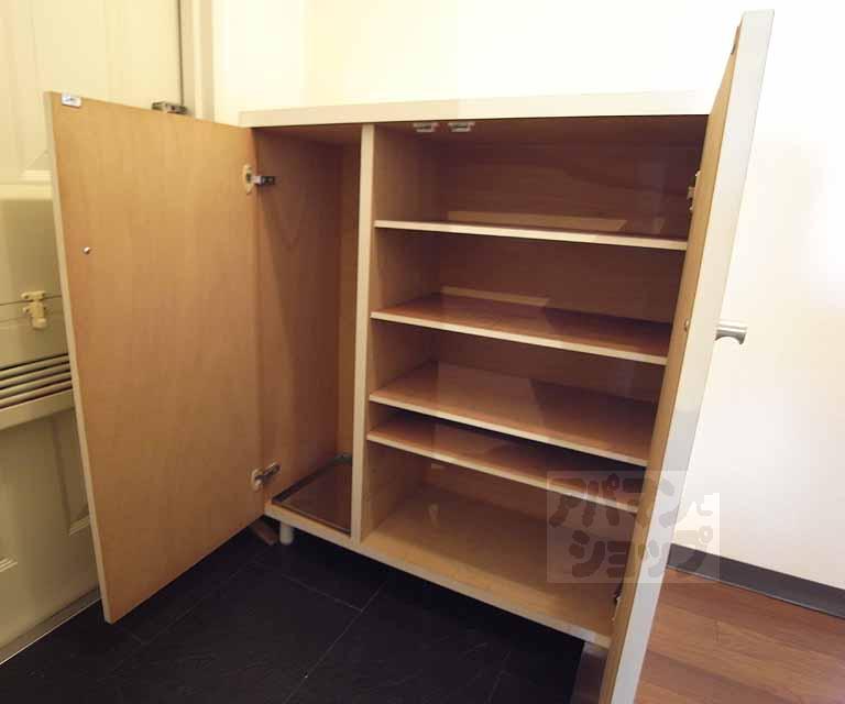 収納　玄関もスッキリ片付きますね・
