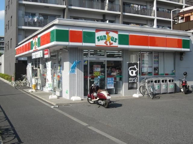 コンビニ　サンクス立川錦町店（コンビニ）まで395m