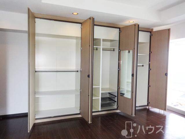 収納　収納も完備しております。
