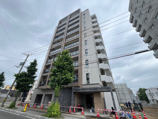 建物外観　札幌市白石区本郷通３丁目「グランメールアサヒVII」