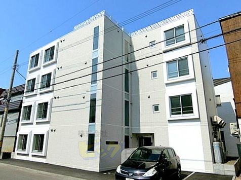 建物外観　インターネットが無料のマンションです♪