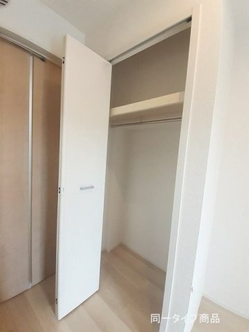 収納　たっぷりとした収納スペースです