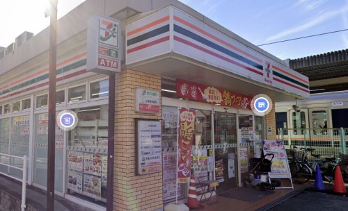 コンビニ　セブン-イレブン ハートインＪＲ四条畷駅東口店（コンビニ）まで615m