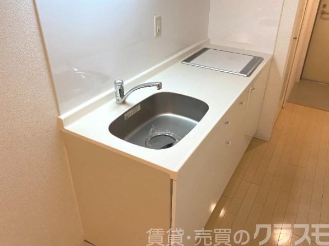 キッチン　２口ＩＨのシステムキッチン♪