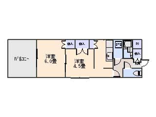 パインベルテ御陵の間取り写真