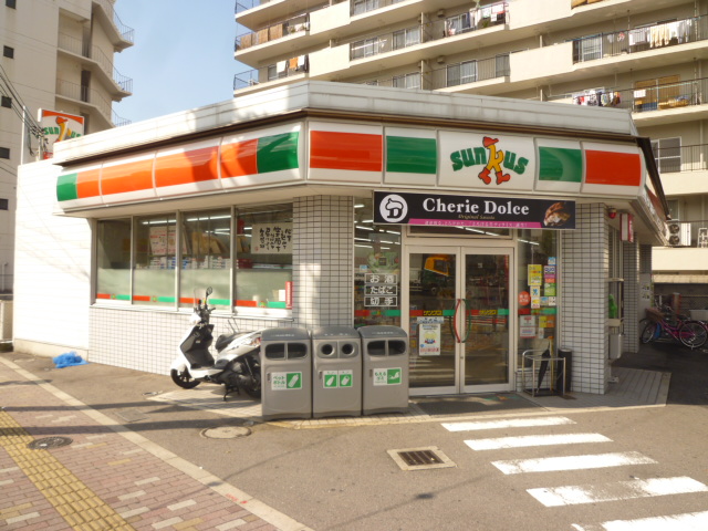 コンビニ　サンクス フェニックス通り店（コンビニ）まで193m