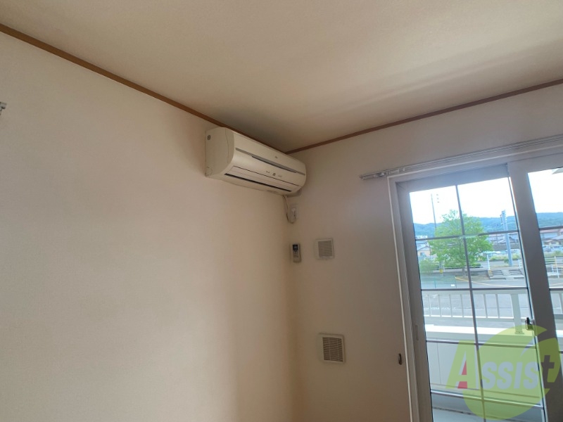 その他設備　エアコンが付いているので夏も冬も快適ですね～