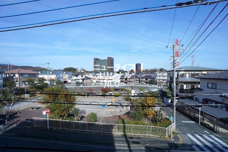 眺望　前面に遮るものが無く開放感のあるお部屋です