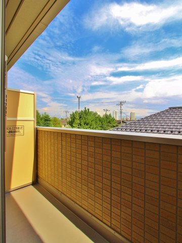 バルコニー　参考写真（同物件別部屋）