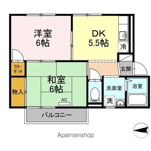 ポニーズ ハイムの間取り写真