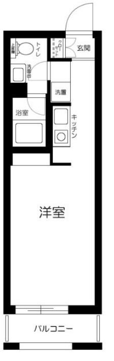 京急本線 平和島駅 徒歩5分 4階建 築10年の間取り写真