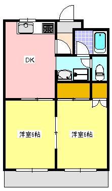 シャルマンFの間取り写真