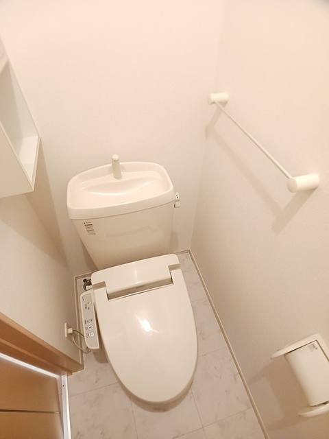 ＪＲ福塩線 万能倉駅 徒歩35分 2階建 築15年のトイレ写真