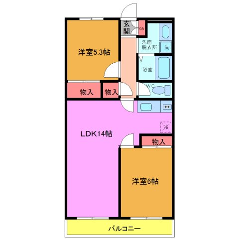 リアライズ市川原木の間取り写真