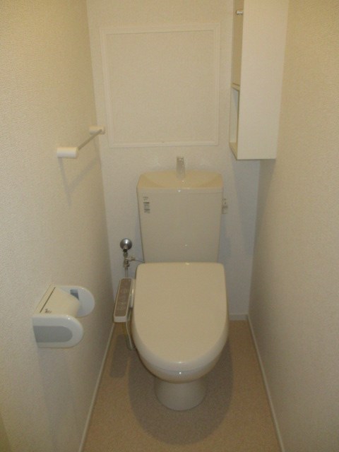 地下鉄東西線 六地蔵駅 徒歩16分 3階建 築9年のトイレ写真