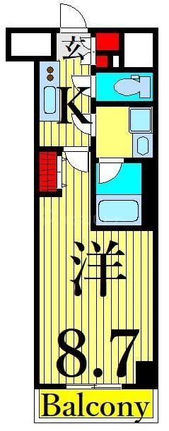 デルックス田端の間取り写真